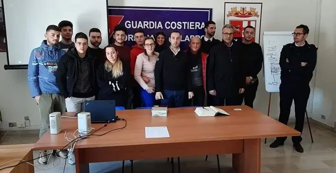 Lezioni sul campo per gli studenti del Nautico di Corigliano-Rossano