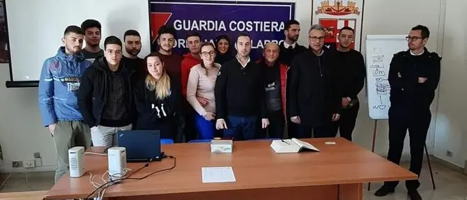 Lezioni sul campo per gli studenti del Nautico di Corigliano-Rossano