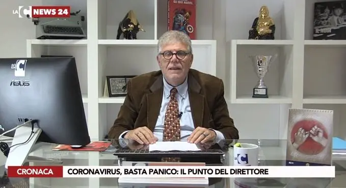 Coronavirus, basta panico: l'editoriale video del direttore Motta