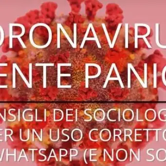 Coronavirus, ecco il video decalogo Unical per fermare l’ondata di panico