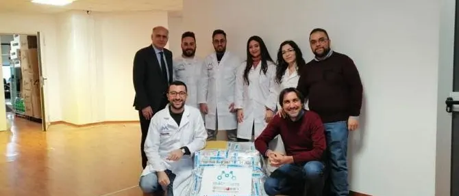 Dall'Unical a Codogno 40 chili di gel disinfettante contro il Covid-19