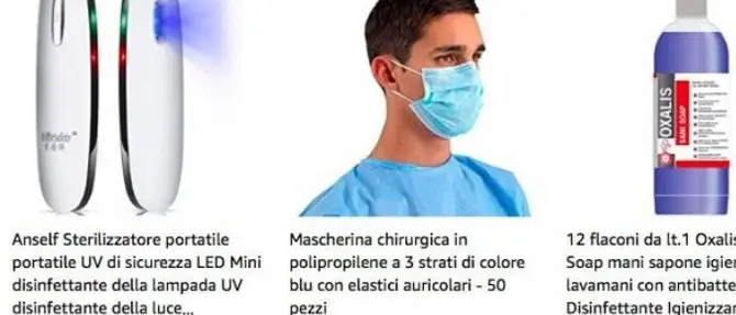 \"Coronavirus shop\", anche in Calabria la truffa che sfrutta la psicosi