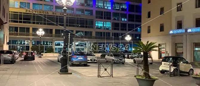 Catanzaro deserta dopo il coprifuoco imposto dal Governo