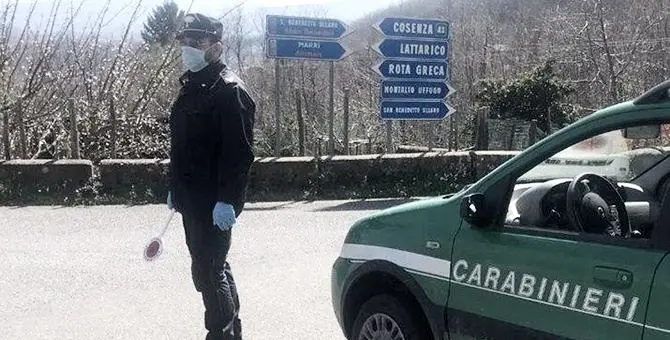 Coronavirus, in strada senza motivo: in Calabria aumentano le denunce