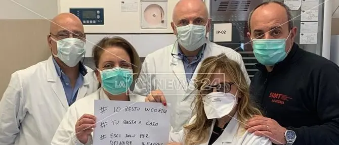 Coronavirus, donazioni del sangue in calo: a Cosenza aperti anche domenica