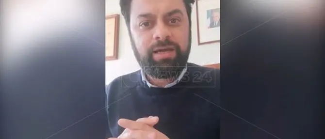 Covid-19, un caso a Gasperina: il videomessaggio del sindaco