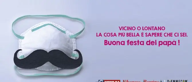 Auguri a tutti i papà, perché l'amore non va in quarantena