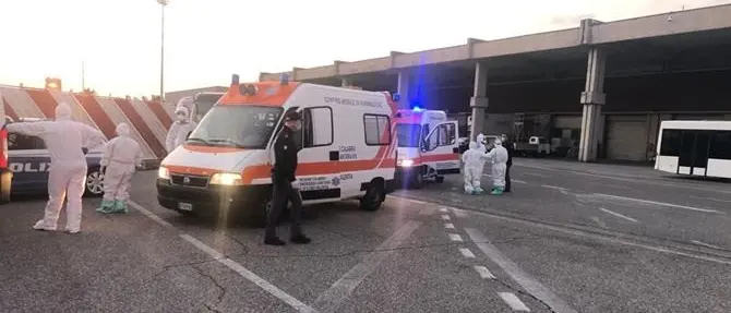 Coronavirus, in arrivo a Catanzaro i due pazienti dalla Lombardia