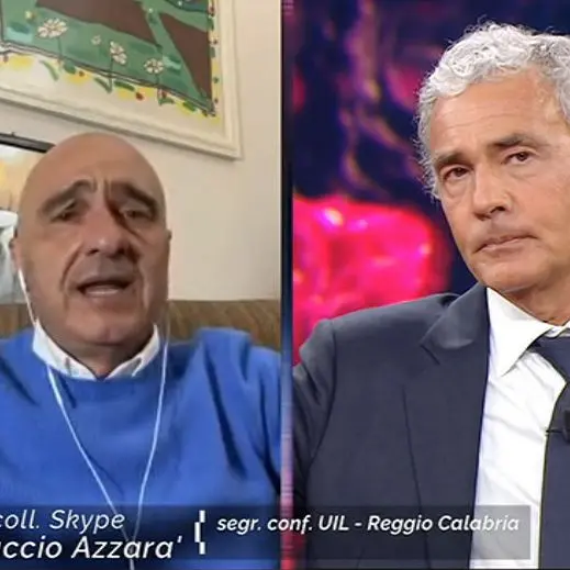 Coronavirus, la denuncia in diretta tv: «Commissari hanno abbandonato l'Asp di Reggio Calabria»