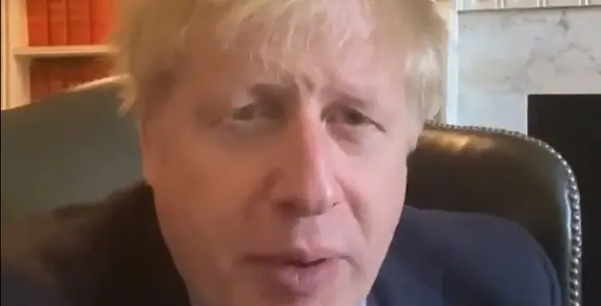 Anche il premier britannico Boris Johnson positivo al coronavirus