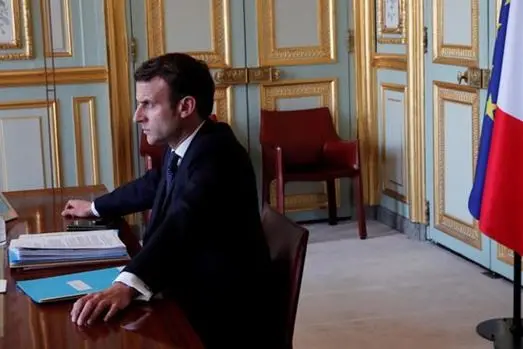 Il presidente francese Emmanuel Macron