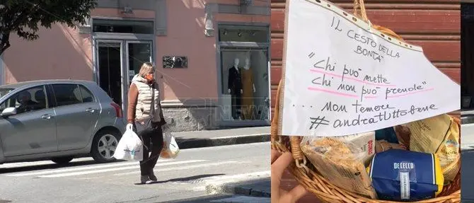 A Lamezia arriva “il cesto della bontà” per aiutare chi è in difficoltà