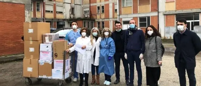 Ospedale di Gioia Tauro: donati guanti, camici e mascherine