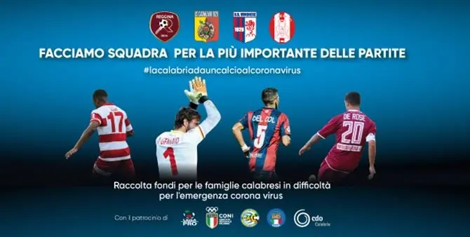 La Serie C in campo contro il Covid, già centinaia le donazione ricevute