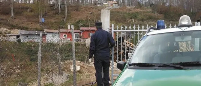 Locride, bosco distrutto per far posto a baracche abusive: 7 denunce