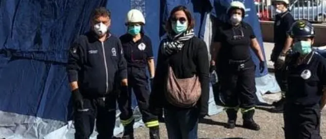 Coronavirus, a Cariati tenda pre-triage montata ma mai entrata in funzione