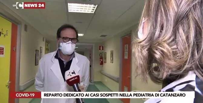 Catanzaro, in pediatria un reparto Covid dedicato ai bambini