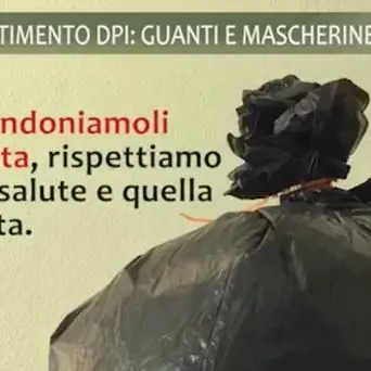 Legambiente Calabria: «Pericoloso gettare mascherine e guanti a terra»