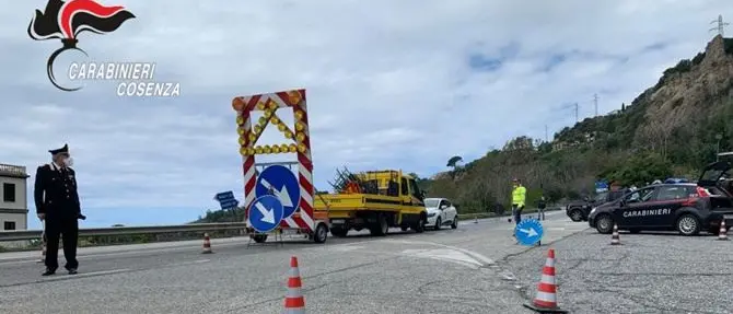 Coronavirus, controlli serrati a Cetraro e Bonifati in vista del 25 aprile