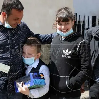 La generosità dei nostri lettori restituisce il sorriso a papà Giacomo e ai suoi bambini