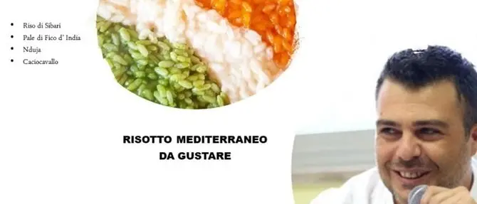 Un risotto per rendere omaggio al Tricolore, ecco il piatto dello chef Mancuso
