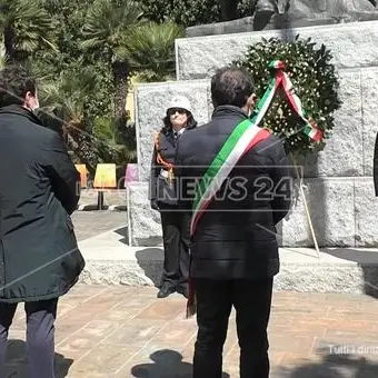 La festa della Liberazione ai tempi del Covid, a Catanzaro celebrazioni ridotte: video