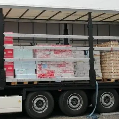 Vibo, dall’Austria un tir con 6 tonnellate di alimenti per le famiglie in difficoltà