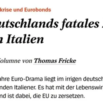 C’è anche una Germania che difende l’Italia: per lo Spiegel «tedeschi arroganti»