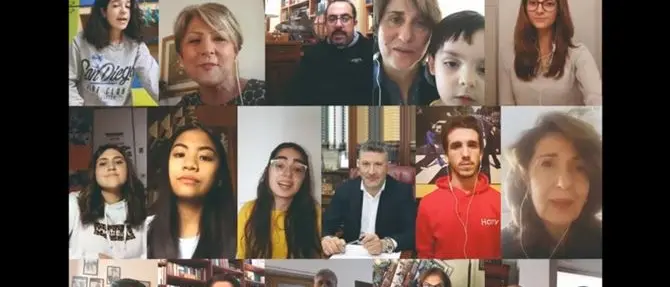 “Che sarà?”, il coro virtuale del liceo Gullì di Reggio canta per il domani