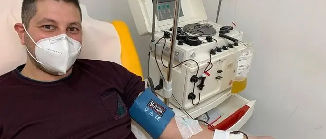 Militare calabrese batte il Covid e dona il sangue per la ricerca: è il primo del Centro sud