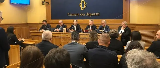 Presentato il libro di Di Natale con Guerini, Fioroni, Ferri e Magorno