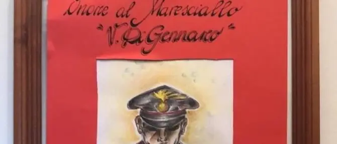 Il regalo dei bambini vibonesi ai carabinieri in ricordo del maresciallo ucciso