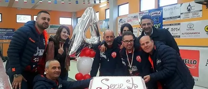 Bocce, Città di Rende vola in massima serie