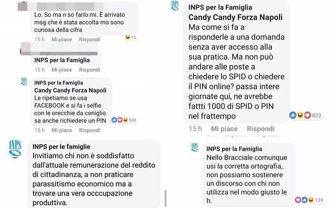 Reddito di cittadinanza, l’Inps “sbarella”: «Non vi basta? Trovatevi un lavoro»