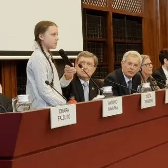 Greta in Senato sgrida i potenti: «Avete venduto il nostro futuro»