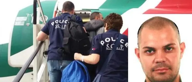 Narcotraffico, estradato dalla Spagna Giuseppe Di Marte