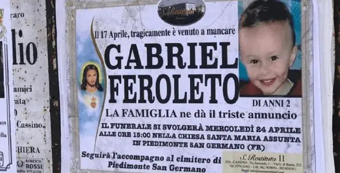 Il piccolo Gabriel strangolato perchè piangeva disturbando i genitori