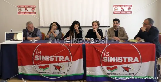 Elezioni europee, a Lamezia “La sinistra” presenta i suoi candidati