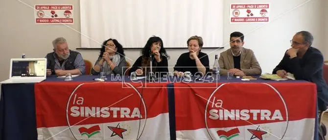 Elezioni europee, a Lamezia “La sinistra” presenta i suoi candidati