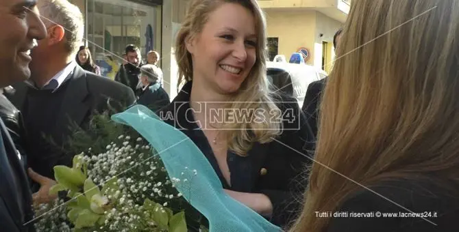 Europee, la Lega in Calabria si affida a Marion Le Pen e a San Francesco