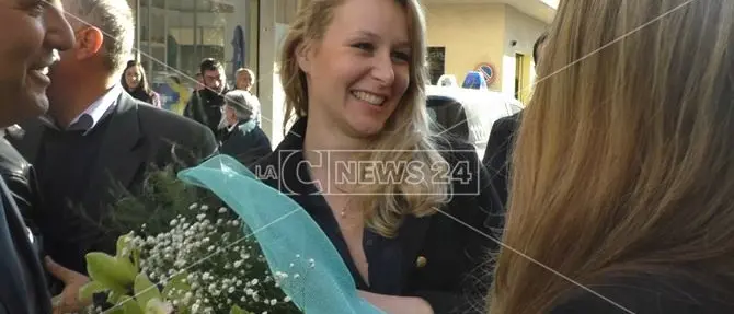Europee, la Lega in Calabria si affida a Marion Le Pen e a San Francesco