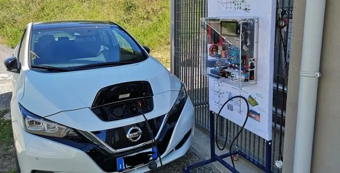 Auto elettriche che scambiano energia con le case: l’innovazione targata Unical