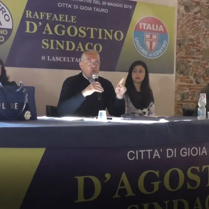 Gioia Tauro, il candidato a sindaco D'Agostino lancia la sua campagna elettorale