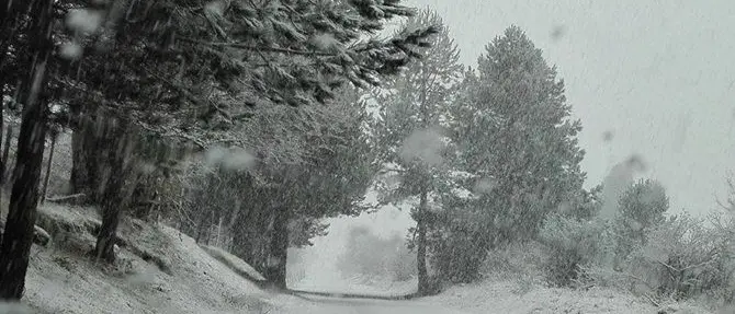 Maledetta primavera, torna la neve anche in Calabria: ecco il video