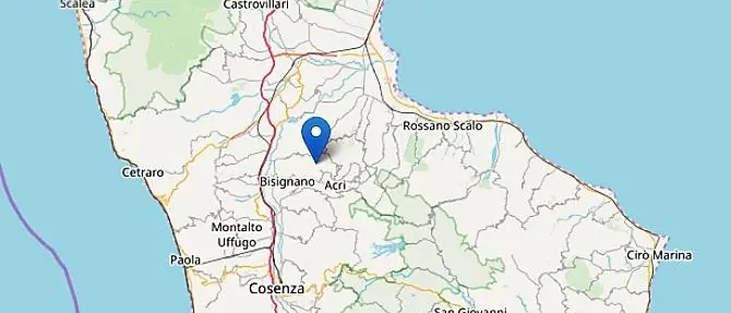 Nella notte doppia scossa di terremoto in Calabria