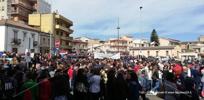 A Palmi tutta la Piana unita per rivendicare il diritto alla salute