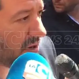 Salvini a Platì: «In Calabria la ‘ndrangheta cresce perché c'è fame di lavoro»