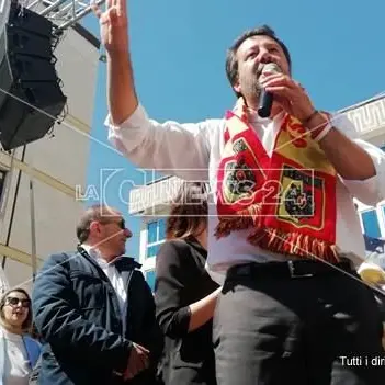 Salvini a Catanzaro: «Alle prossime regionali la Lega ci sarà»