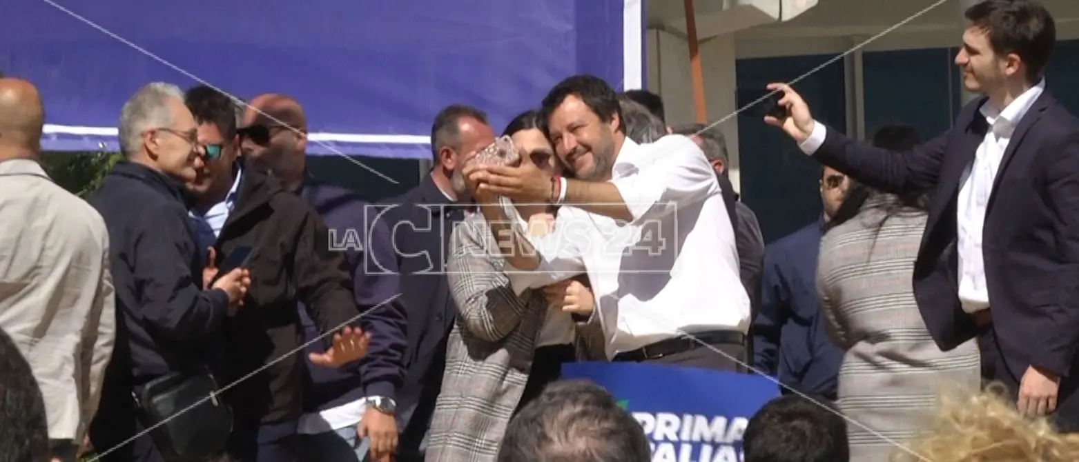 Salvini: «Tornerò in Calabria. È mio dovere farlo in una terra dove la 'ndrangheta è più forte»