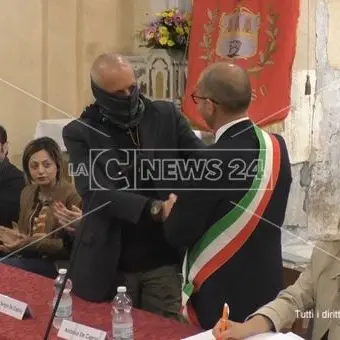 Capitano Ultimo cittadino onorario di Orsomarso: «È come tornare a casa mia»